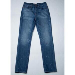 Women's Madewell High Rise Slim Boyjean Painter Jeans Sz 25 x 30